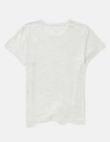 Camiseta Mujer Gris Talla Medium 1279092 American Eagle