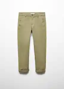 Pantalón Piccolo 5 Oliva Talla 08 Niños Mango