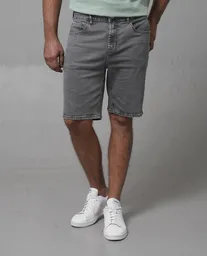 Bermuda Hombre Gris Talla 32 159G005_GRI194205 Rifle