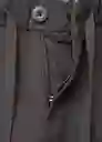 Pantalón Cargi Antracita Talla 23 Teen Niños Mango