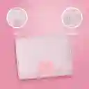 Cartera Trifold Rosa Claro Miniso