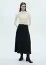 Chaqueta Cárdigan Loreto Crudo Talla XS Mujer Mango