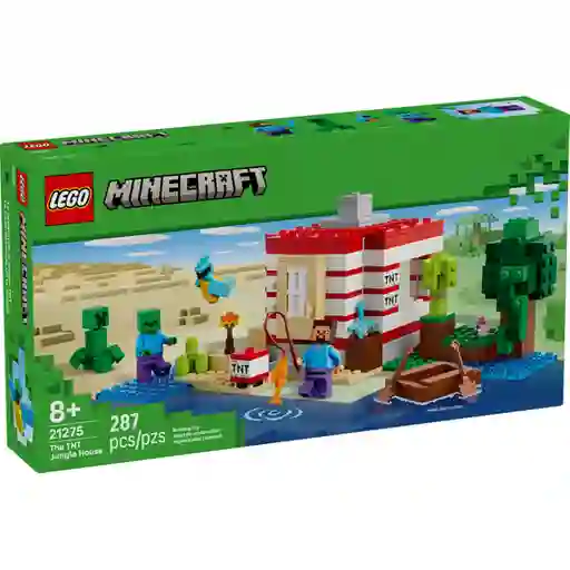 Set Construcción la Casa-Dinamita de la Selva Lego