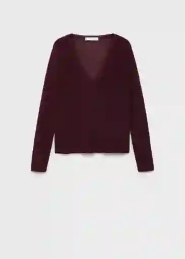 Jersey Kling Vino Talla XL Mujer Mango