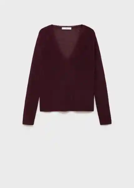 Jersey Kling Vino Talla XL Mujer Mango