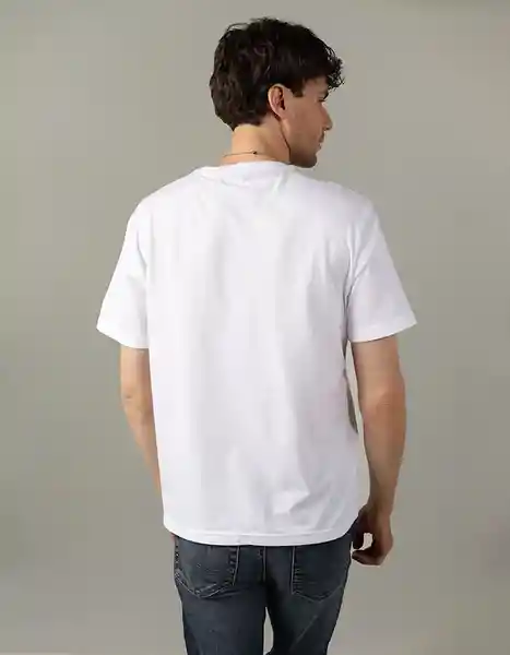 Camiseta Hombre Blanco Talla Medium American Eagle 01813570