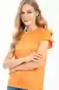 Camiseta Tornasol Color Naranja Masmelo Talla L Ragged