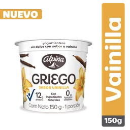 Yogurt Griego Vainilla 150 g