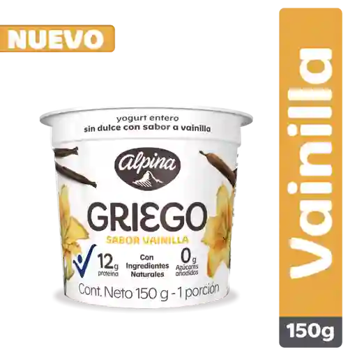 Yogurt Griego Vainilla 150 g