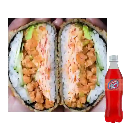 Combo Burger Mix (Salmon y Camaron) + Premio 400 ml