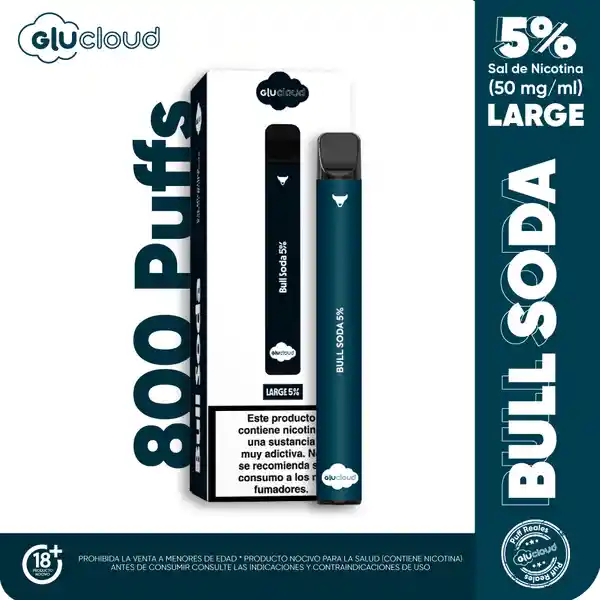 Glucloud Vaporizador Large Bull Soda