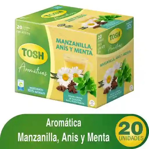 Tosh Aromática de Manzanilla, Anís y Menta