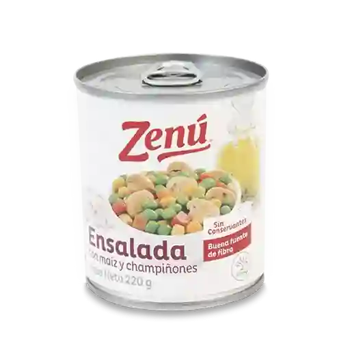 Zenú Ensalada Con Maíz y Champiñones