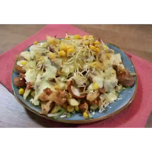 Salchipapa Especial
