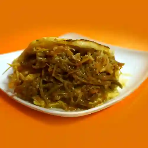 Arepa Huevo, Carne, Pollo, Queso y Jamon
