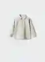 Camisa Polb Khaki Talla 66 Niños Mango