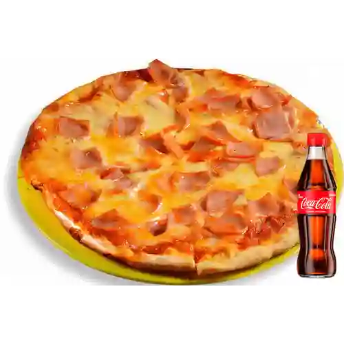 Combo Jamón Cocido + Coca Cola Original 300ML