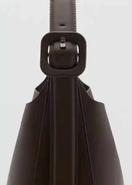 Bolso G Winnie Chocolate Talla 99 Mujer Mango
