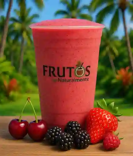Batido de Frutos Rojos
