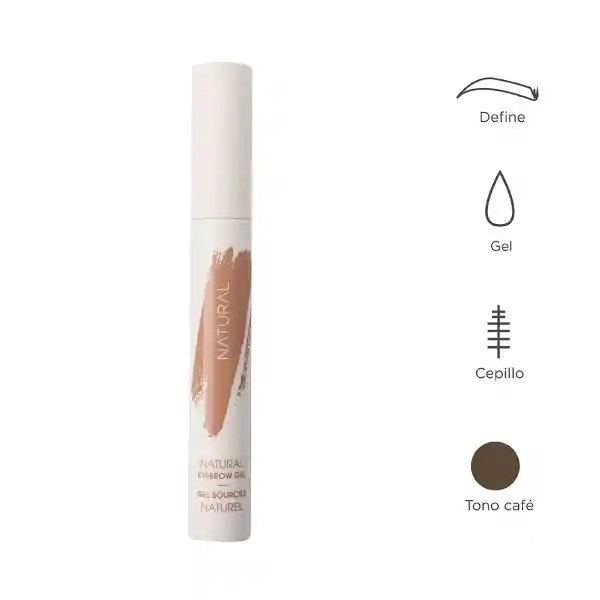 Gel Natural Para Cejas Café Claro 02 Miniso