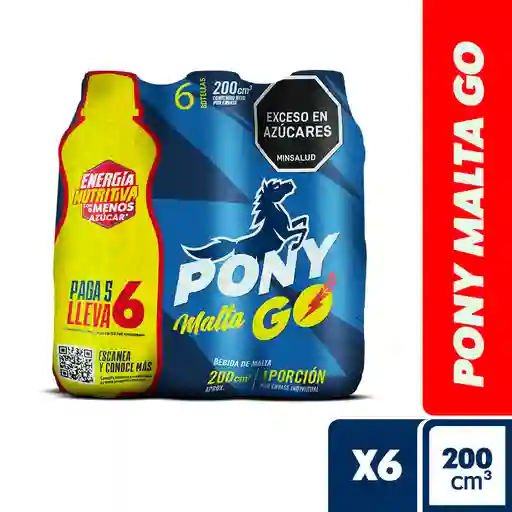 Pony Malta Bebida Energía Nutritiva