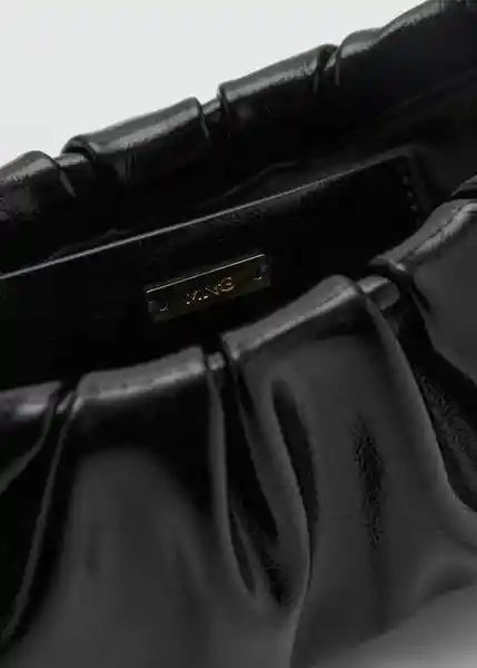 Bolso León Negro Mujer Mango