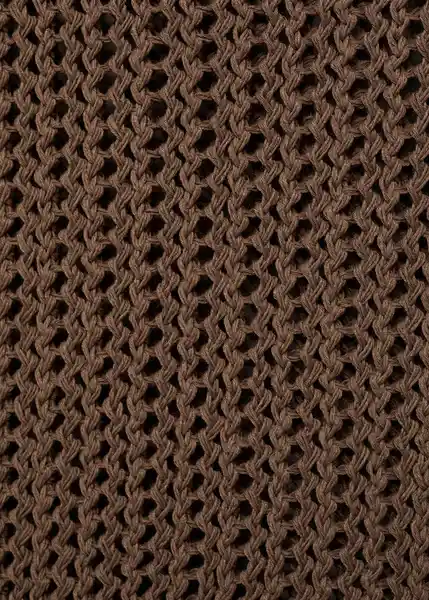 Vestido Gonzalo Topo Talla M Mujer Mango