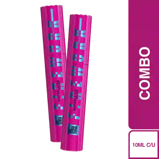 2 x Pestañina Maybelline Firework