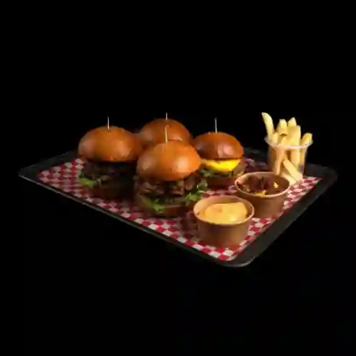 Combo Mini Big Burger X4