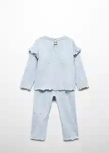 Pijama Starb Azul Talla 70 Niña Mango