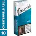 Chesterfield Blue​ X 10 Cigarrillos