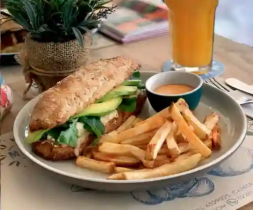 Sánduche de Queso Brie