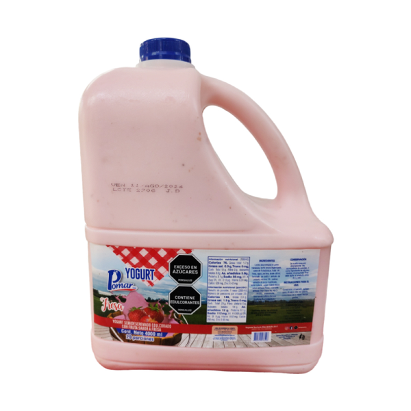 Pomar Yogurt Garrafa Fresa 4000 ml