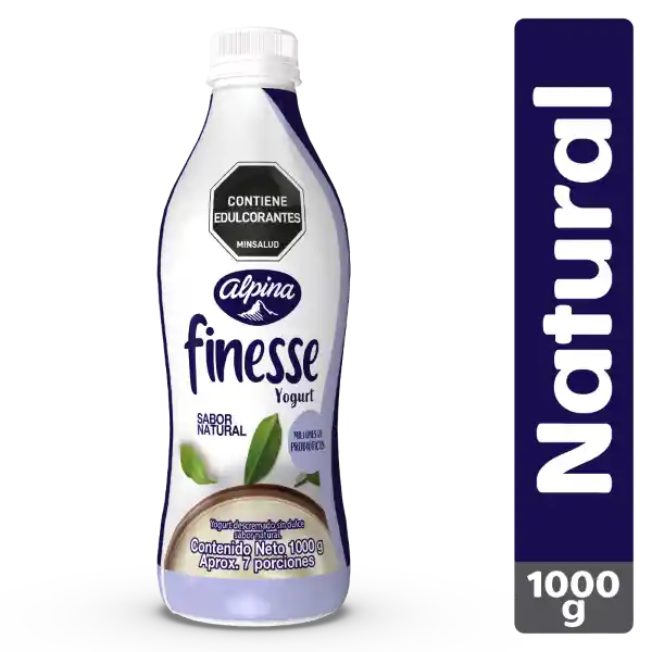 Finesse Yogurt Natural sin Azúcar