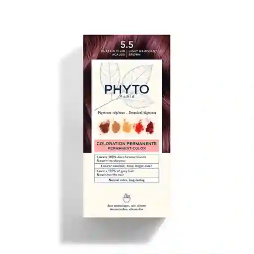 Phyto Coloration Color Castaño Caoba Claro 5.5