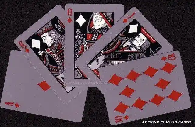 Naipes de cartas Tragic Royalty de Bicycle