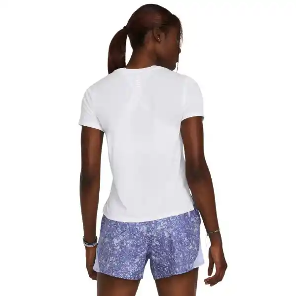 Under Armour Camiseta Streaker Blanco Para Mujer Talla MD