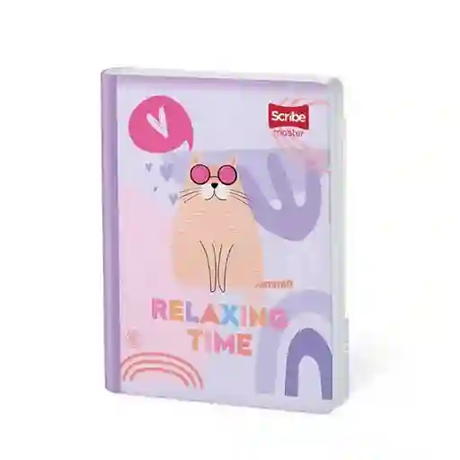 Scribe Cuaderno Cosido 95 Master Femenino 100 Hojas Rayado