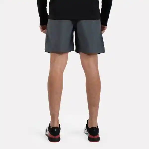 Reebok Pantaloneta Para Entrenamiento Hombre Color Gris Talla M