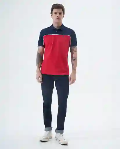 Camiseta Hombre Rojo Talla XL 801F010 Americanino