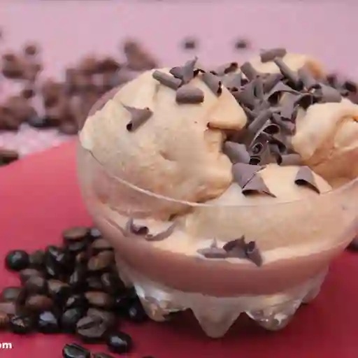 Helado capuccino