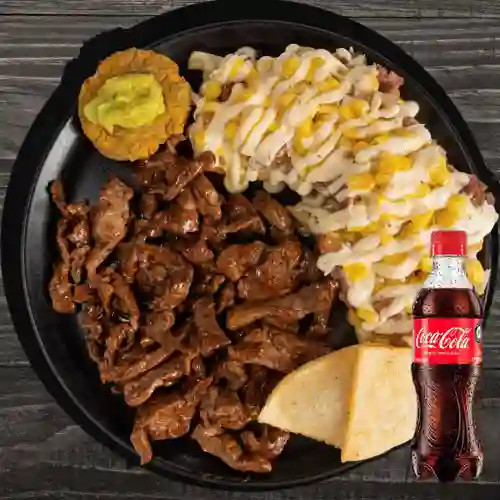 Combo solomo mixto maicitos + coca cola