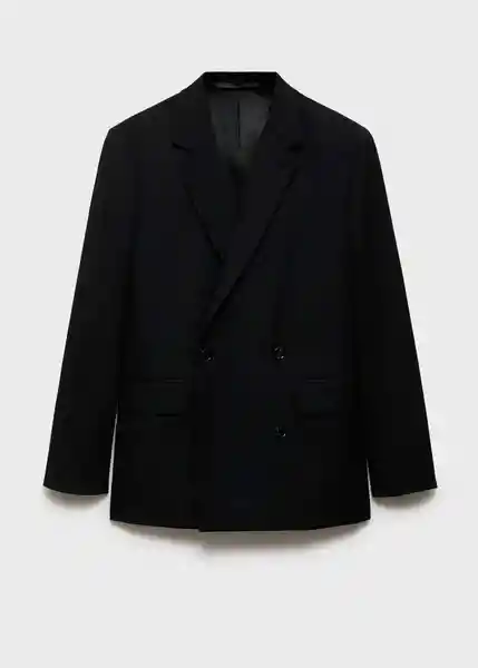Blazer Americana na Boston Negro Talla 48 Hombre Mango