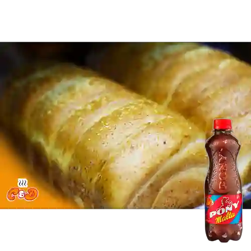 Combo Pan Abuela + Pony Malta 330 ml