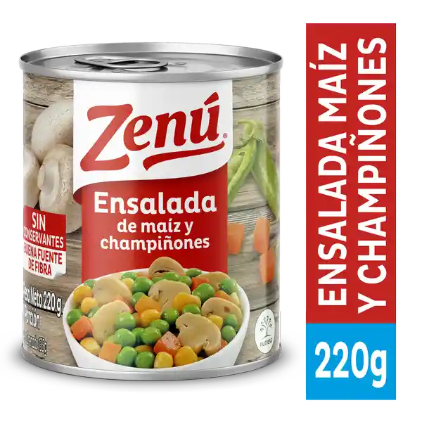 Zenú Ensalada Maíz y Champiñones