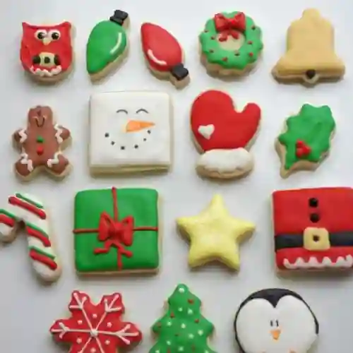 Galletas Navideñas 10 Unidades