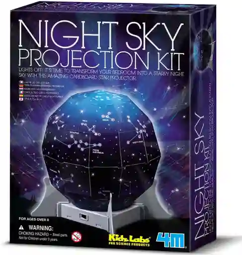 4M Kit Proyector Del Cielo Nocturno Kidz Labs Night Sky