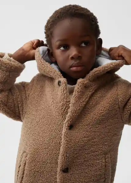 Abrigo Ciro Marron Talla 67 Niños Mango