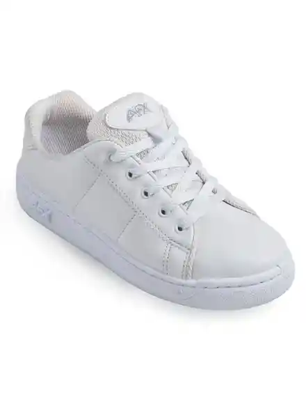 Aeroflex Tenis Colegial Color Blanco Talla 29/30