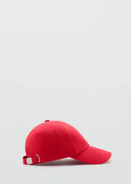 Gorra Slow Rojo Mujer Mango